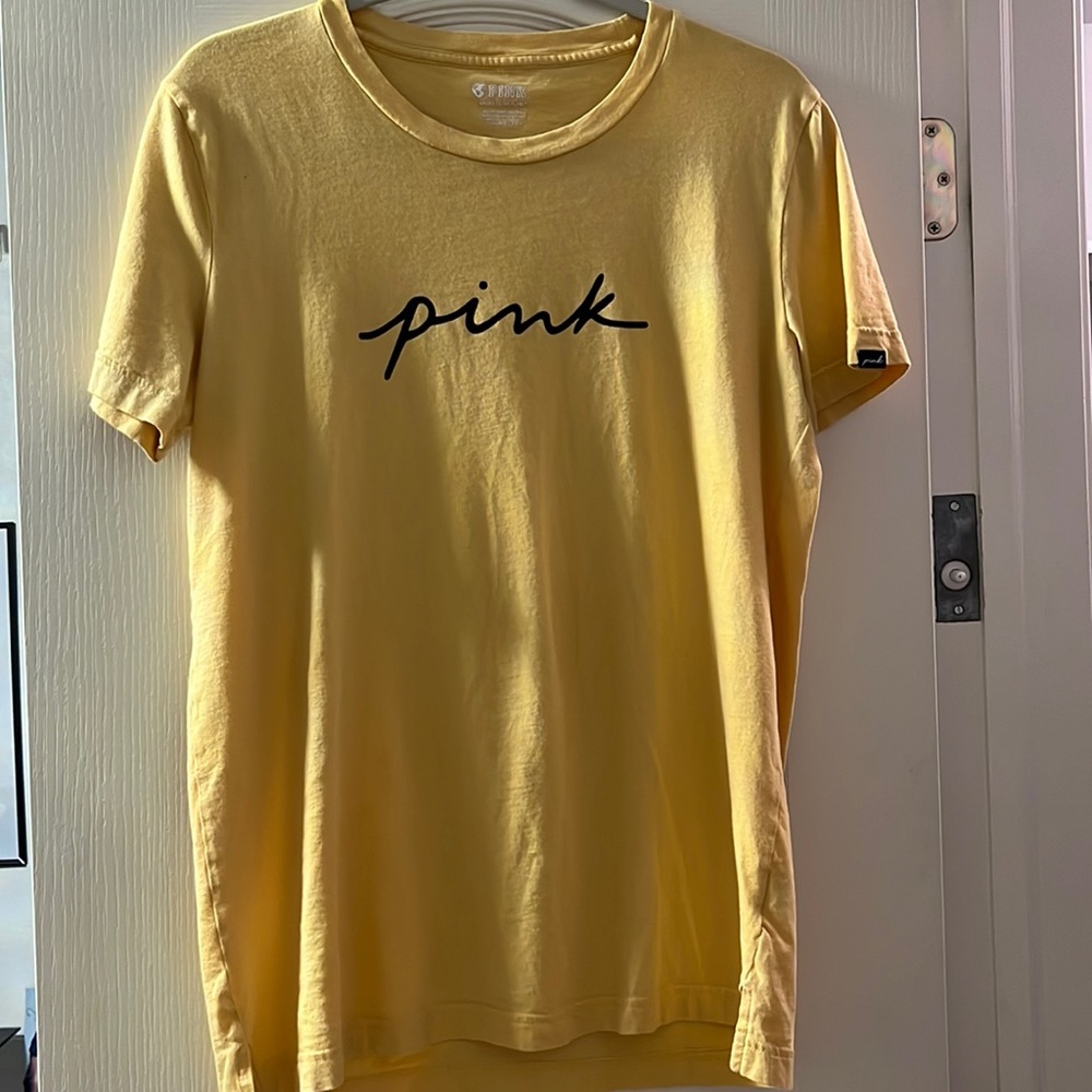 Yellow PINK Tee
